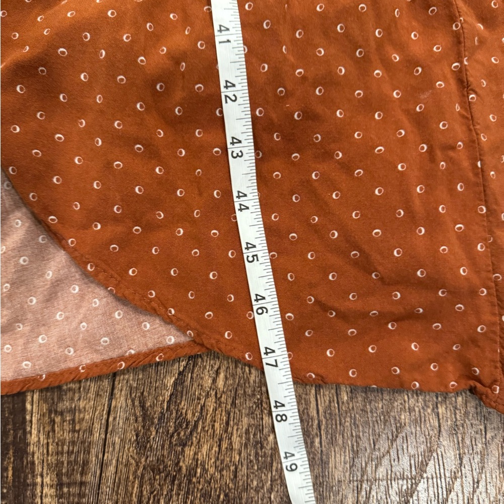 Apt. 9 Terracotta Polka Dot Dress - Picture 7 of 7